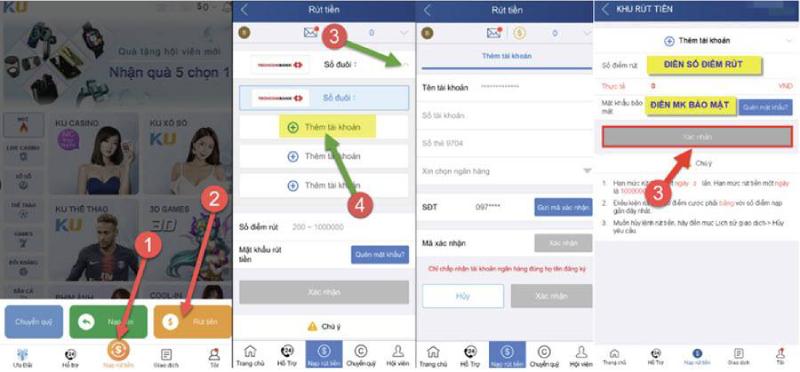 Hướng dẫn rút tiền Ku19 nhanh chóng